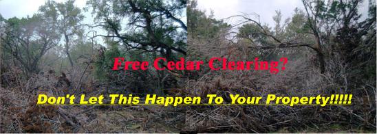 Typical Cedar Chopper Post Removal Operation
